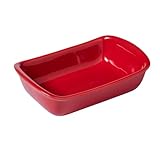 Pyrex Supreme Auflaufform Keramik, rot