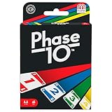 Mattel Games FFY05 - Phase 10 Kartenspiel, ab 7 Jahren, englische Version