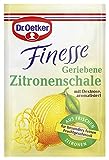 Dr. Oetker Finesse Geriebene Zitronenschale, 11er Pack (22 x 6g)