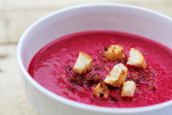 Rote Beete Suppe {Rezept} - was eigenes