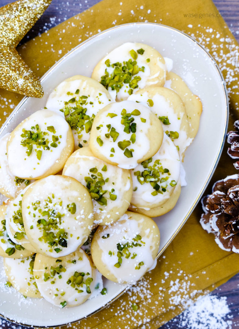 Zitronen Ricotta Kekse {Weihnachtsbäckerei mit dem Thermomix Rezept}