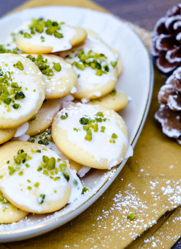 Zitronen Ricotta Kekse {Weihnachtsbäckerei mit dem Thermomix Rezept}