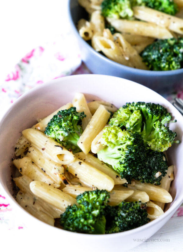 Rezept: Penne mit Brokkoli in cremiger Gorgonzola-Sahnesoße