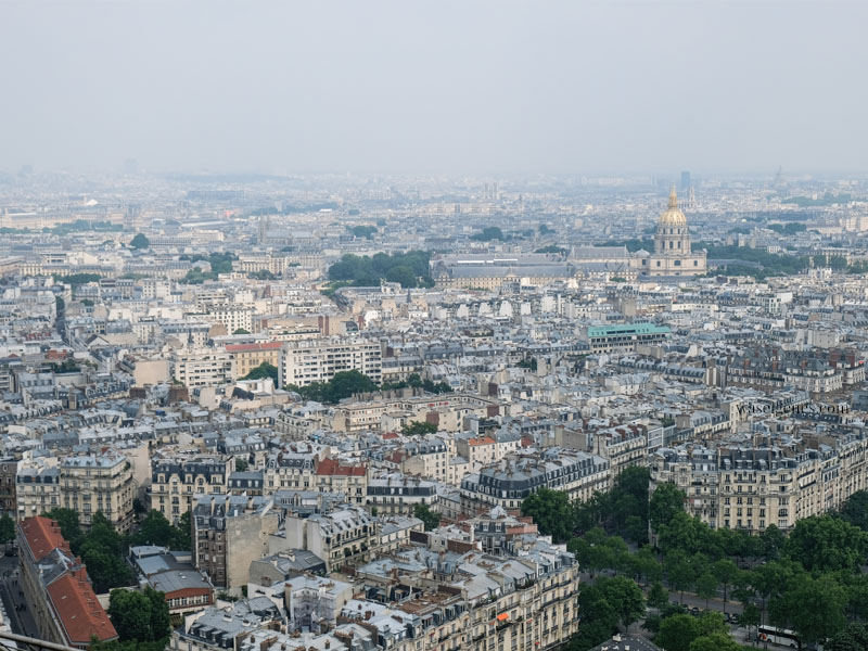 Sightseeing Paris: Der Eiffelturm | Ausblick über Paris waseigenes.com