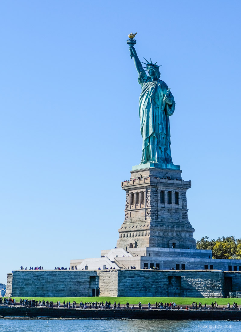 Travel New York City, Manhattan, Sightseeing, Städtereise, Statue of Liberty, Freiheitsstatue, waseigenes.com