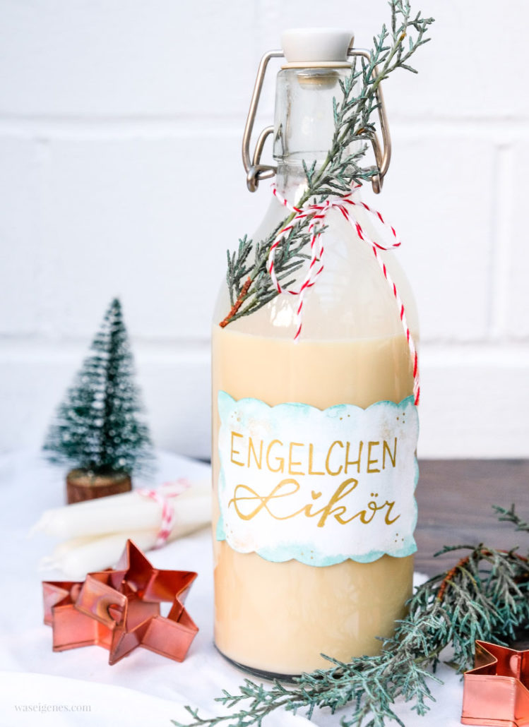 Engelchenlikör - ein tolles Geschenk aus der Küche