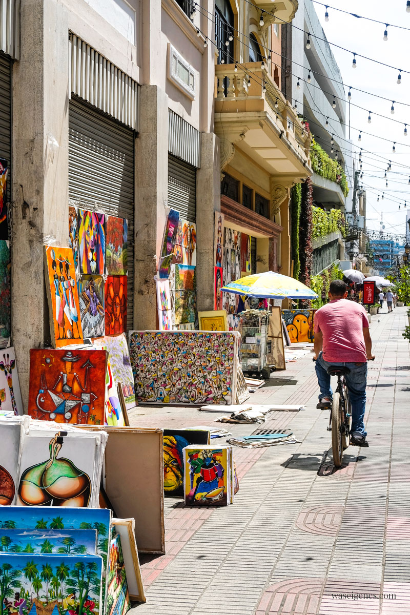 Calle El Conde - Einkaufsstraße in Santo Domingo -  Dominikanischen Republik, waseigenes.com