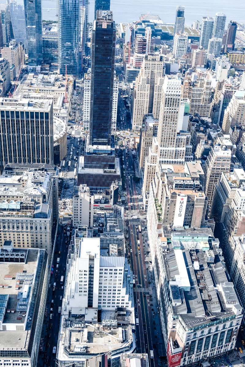 New York von oben - Aussichtsplattform Top of the Rocks (Rockefeller Center) und Empire State Building | waseigenes.com