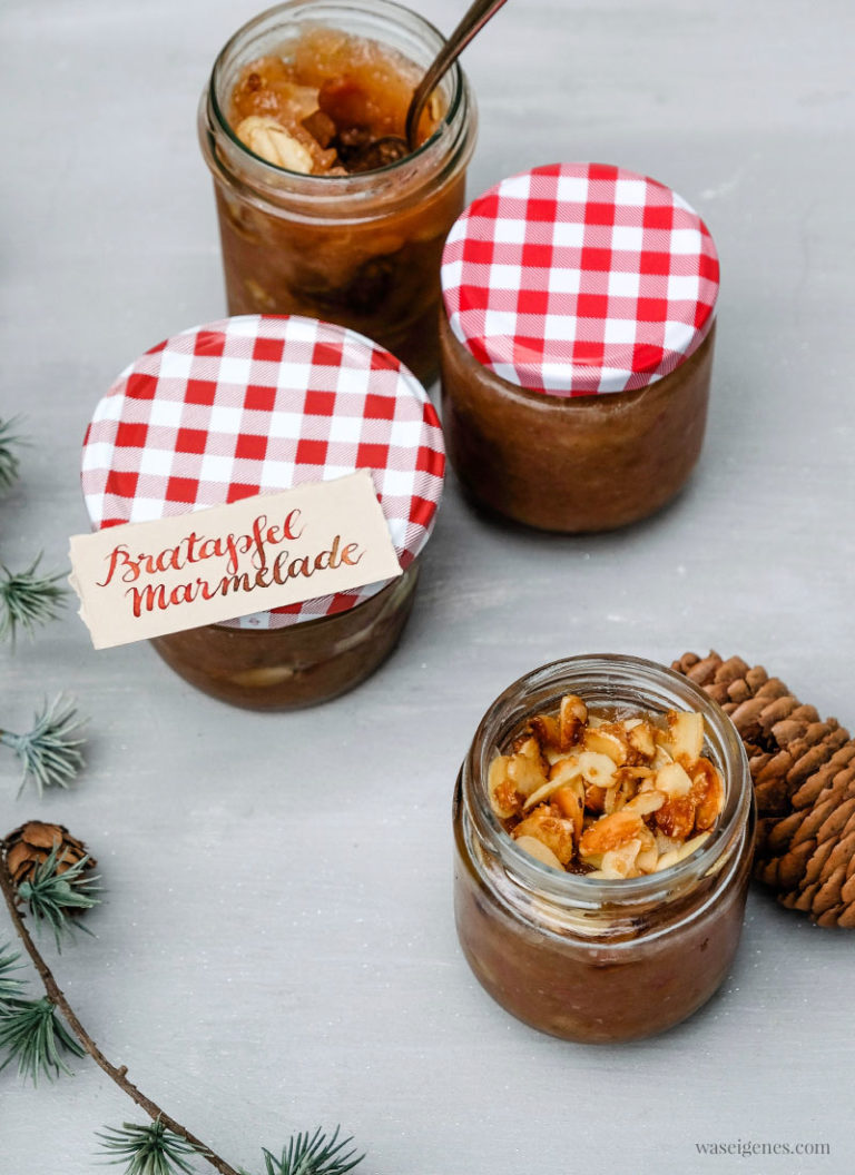 Rezept: Bratapfel Marmelade {Geschenk aus der Küche}