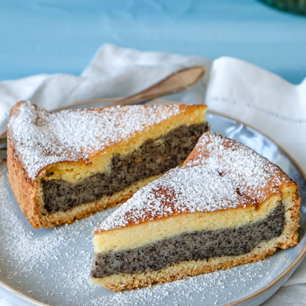 Mohnkuchen mit Puddingschicht Rezept | was eigenes