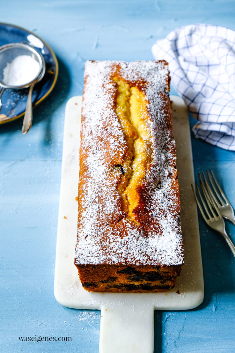 Schneller Blaubeer-Joghurt-Kuchen {Kastenkuchen} | was eigenes