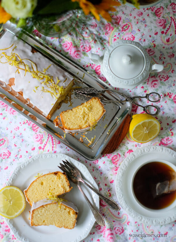 Madeira Kuchen Biskuitkuchen mit Zitronenaroma waseigenes.com