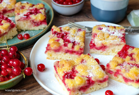 Johannisbeer-Streuselkuchen vom Blech von was eigenes