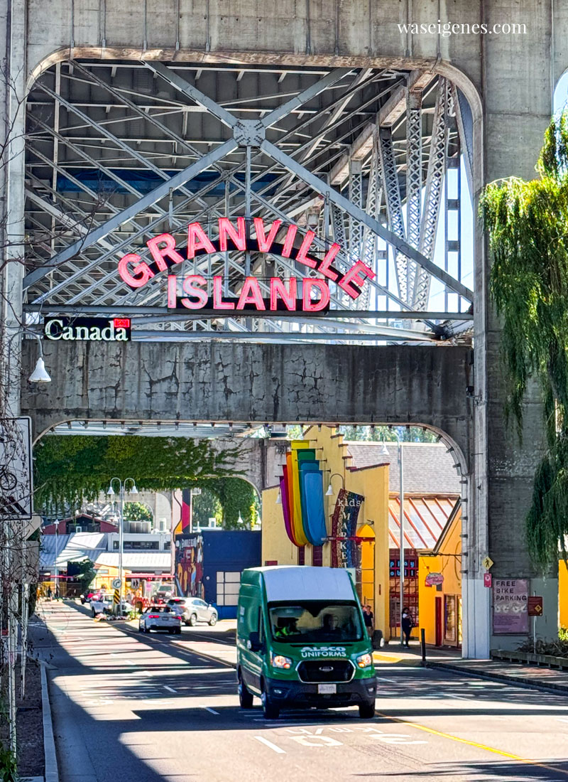 Granville Island, Vancouver, BC, Kanada | Halbinsel mit großem Kultur- und Shopping-Angebot | Public Market - Markthalle mit Lebensmitteln, Genuss und Kunst | waseigenes.com