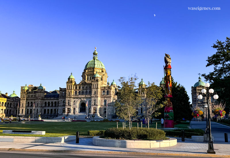 Victoria (British Columbia) auf Vancouver Island (Kanada)! 2 Tage Sightseeing - Hafen, The Empress, Chinatown | waseigenes.com 