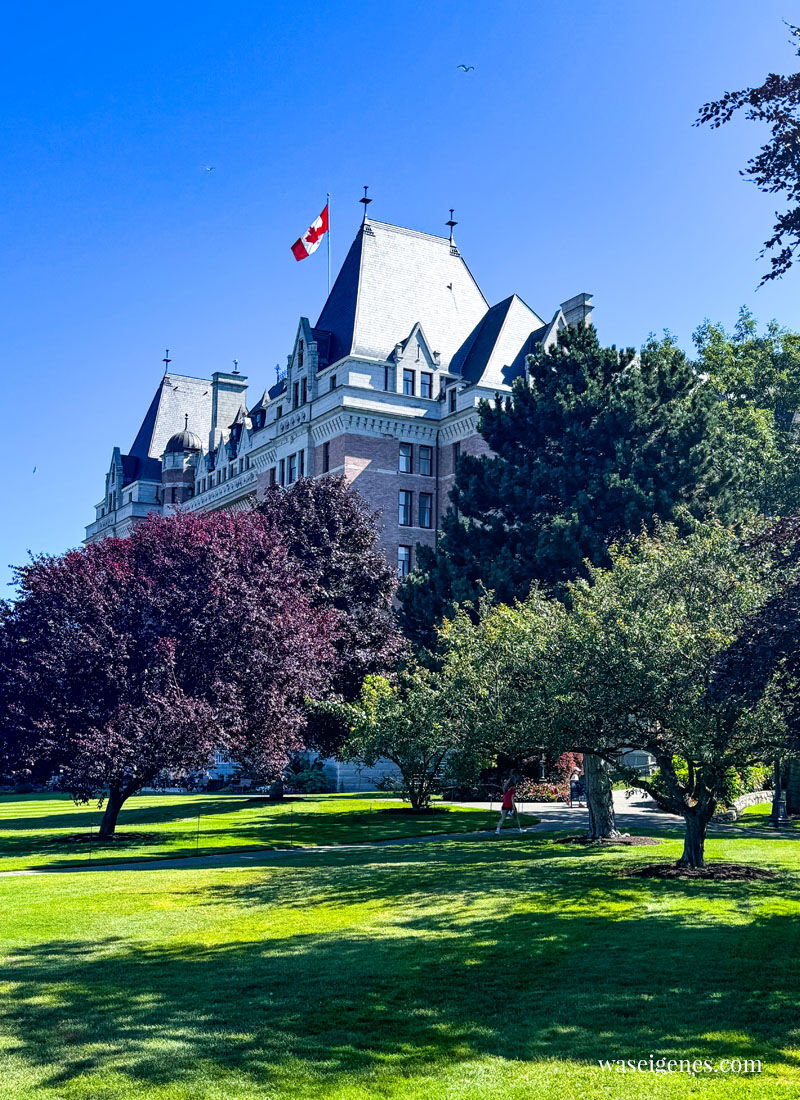 Victoria (British Columbia) auf Vancouver Island (Kanada)! 2 Tage Sightseeing - Hafen, The Empress, Chinatown | waseigenes.com  | The Empress Hotel