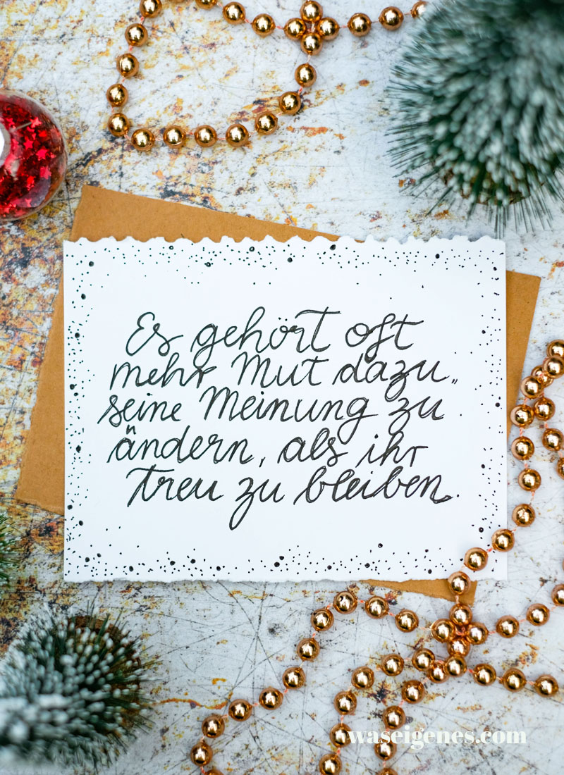 Adventskalender der guten Gedanken 2024 - Türchen Nr. 2 | waseigenes.com