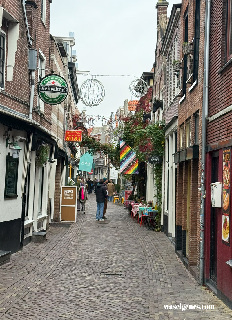 Alkmaar - wunderschöne Stadt in Nordholland, malerische Gassen, bezaubernde Altstadt, Tipps für Cafés & Shopping | waseigenes.com Hekelstraat