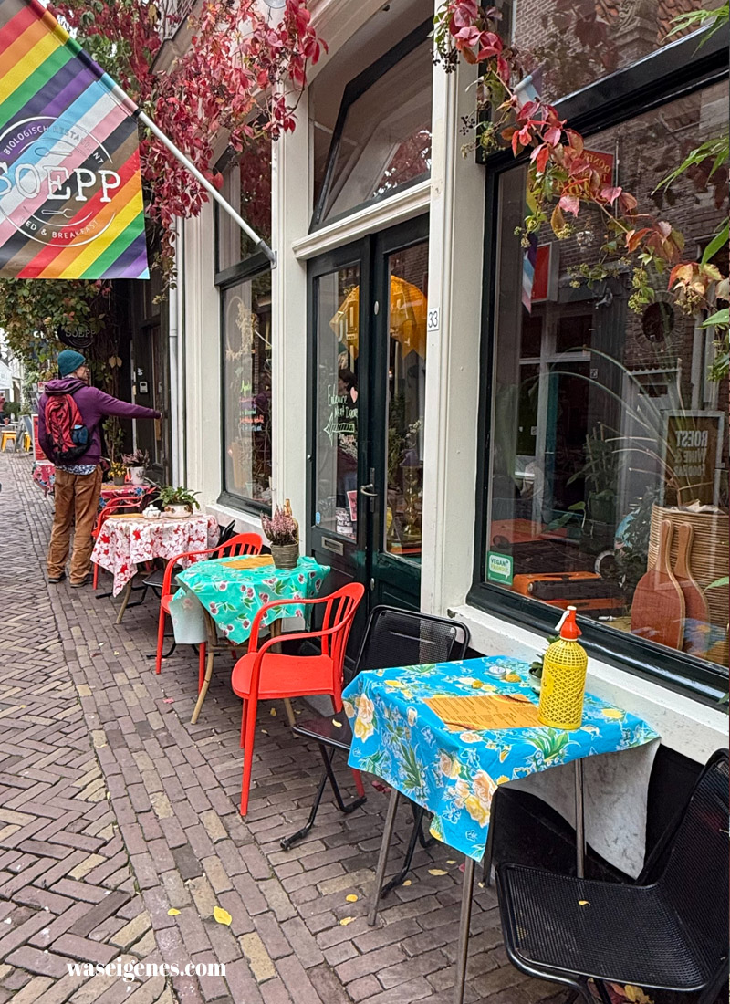 Alkmaar - wunderschöne Stadt in Nordholland, malerische Gassen, bezaubernde Altstadt, Tipps für Cafés & Shopping | waseigenes.com | Soep in der Hekelstraat, tolles Vintage Café